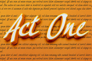 Act One: The Font That Elevates Your Brand’s Visual Story