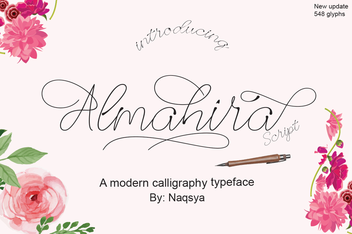 Almahira: A Script Handwritten Font for Branding That Feels Real