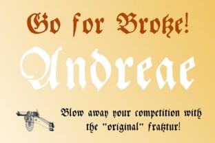 Andreae: A Timeless Blackletter Font for Modern Branding