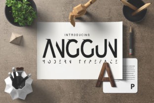 Anggun: A Modern Sans Serif Font for Digital Branding