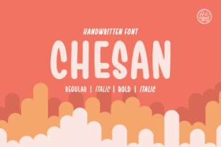 Chesan: A Playful Handwritten Font for Dynamic Digital Campaigns