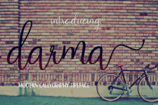 Darma: A Handwritten Font for Creative Branding