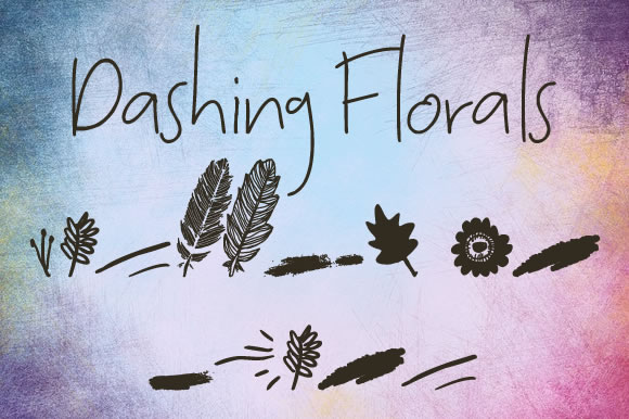 Dashing Florals: A Script Handwritten Font for Modern Web Design