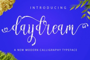 Daydream: A Script Font for Editorial Design and Branding