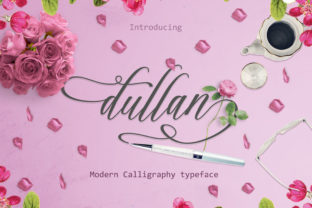 Dullan: A Versatile Script Font for Editorial Design and Branding
