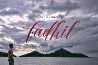 Fadhil: The Script Handwritten Font That Elevates Your Campaigns