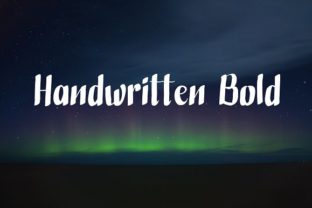 Handwritten Bold for Creative Branding and Design Projects