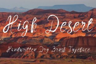 High Desert: A Script Font That Elevates Editorial Design