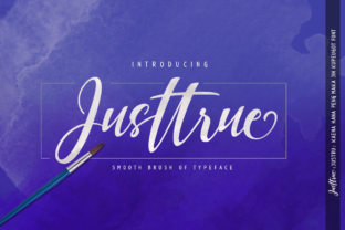 Justtrue: A Script Handwritten Font Trio for Modern Web Design