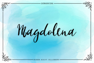 Magdolena: A Handwritten Font for Authentic Branding