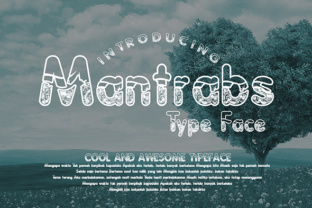 Mantrabs: The Decorative Font That Elevates Your Brand