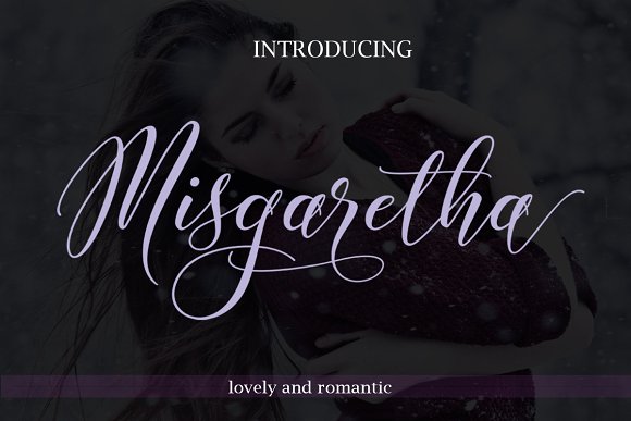 Misgaretha: A Script Handwritten Font for Modern Web Design