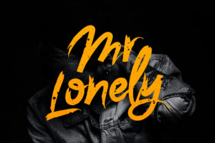 Mr. Lonely: A Script Handwritten Font for Authentic Branding