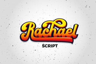 Rachael Script: A Bold Font for Creative Crafters