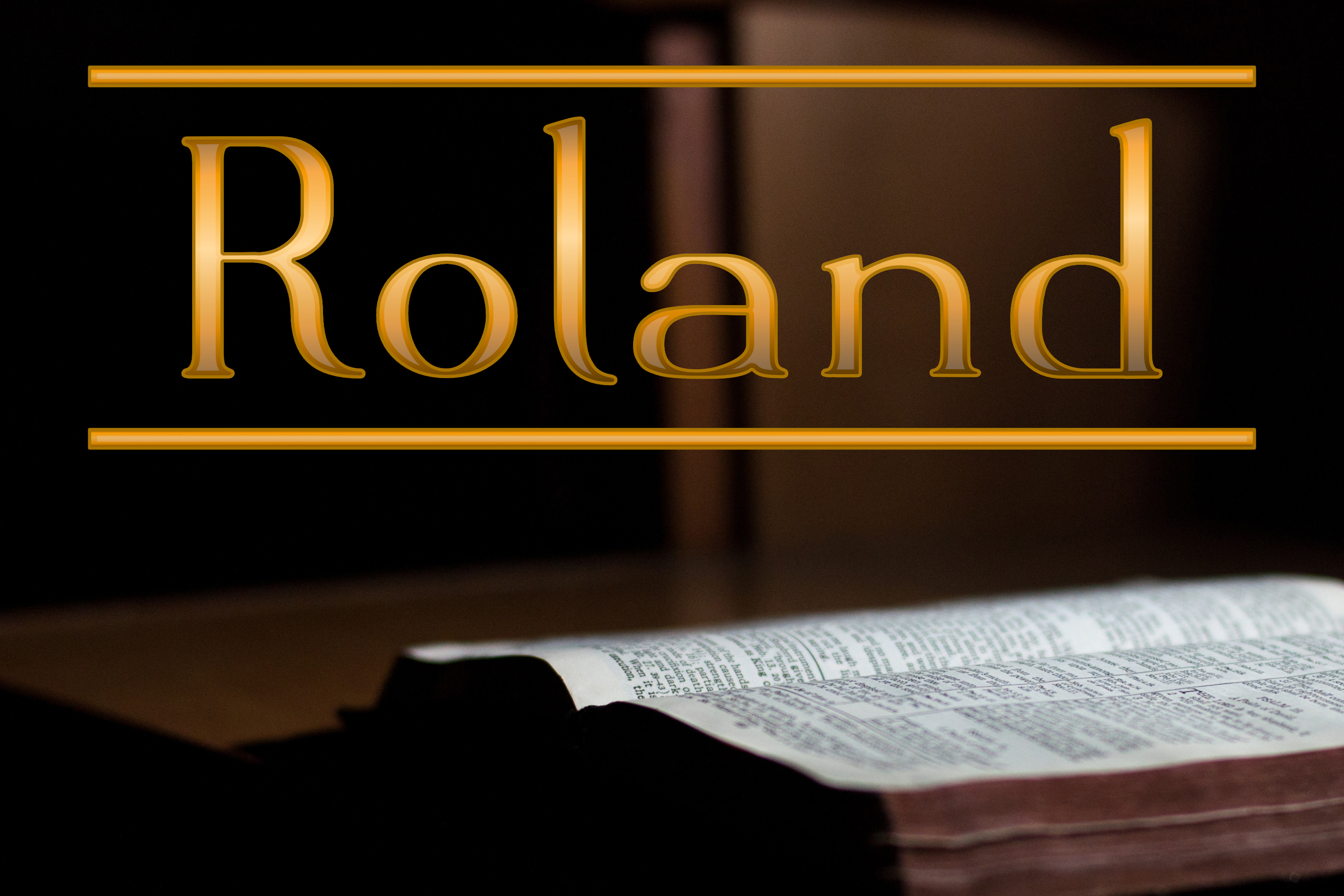 Roland: A Simple Tall Serif Font for Modern Web Design