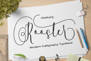 Rooster Script: A Timeless Script Font for Handmade Creators