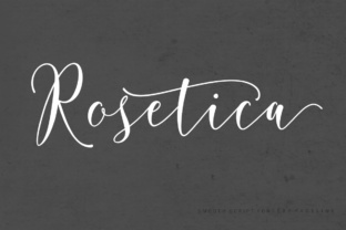 Rosetica: A Script Font for Warm, Handcrafted Branding