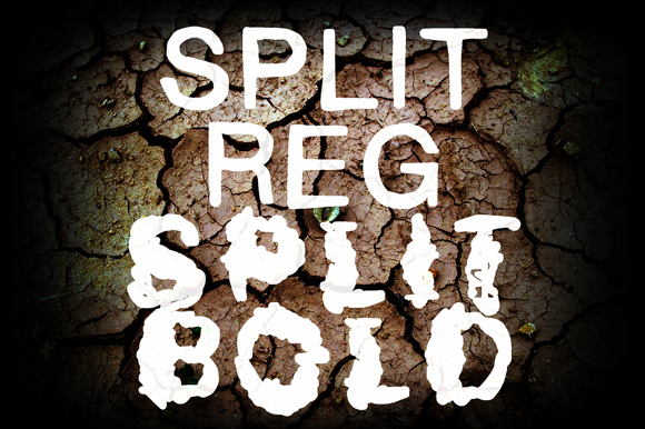Split: A Decorative Font for Bold Branding and Campaign Creativity