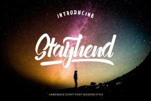 Stayhend: A Playful Script Font for Web Design and Branding