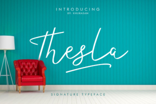 Thesla Script: A Font That Elevates Your Brand’s Visual Story