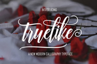 Truelike: A Script Font for Elegant Digital Branding