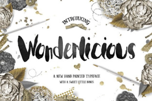 Wonderlicious: A Script Handwritten Font for Editorial Elegance