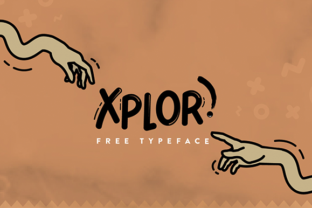 Xplor: A Bold Display Font for Creative Product Designers