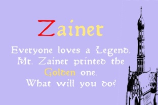 Zainer: A Timeless Serif Font for Small Business Branding